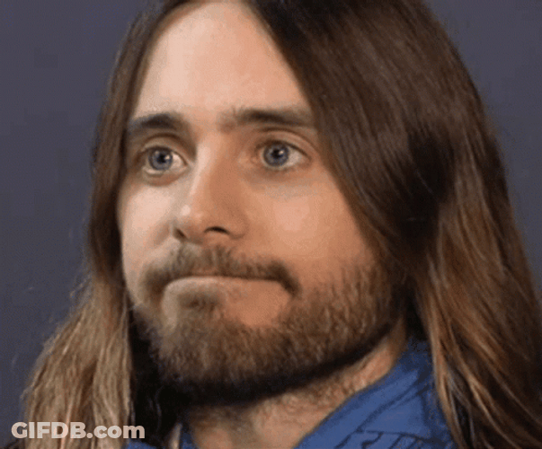 Jared Leto Blinking Welp GIF
