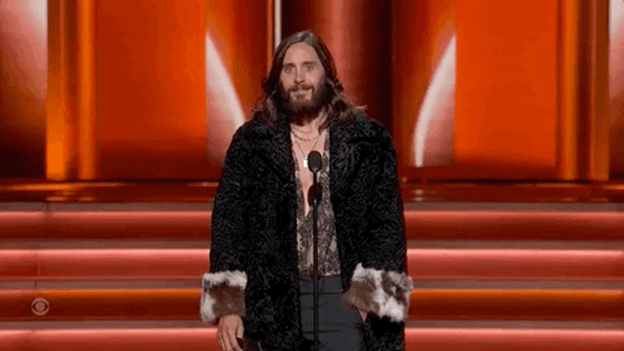 Jared Leto Little Dad Joke GIF