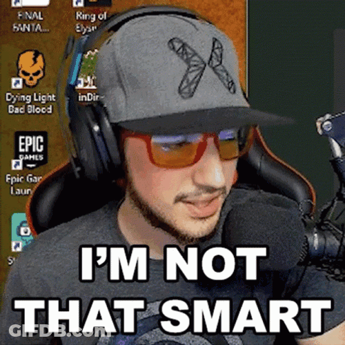 Jared State Im Not A Smart Man GIF