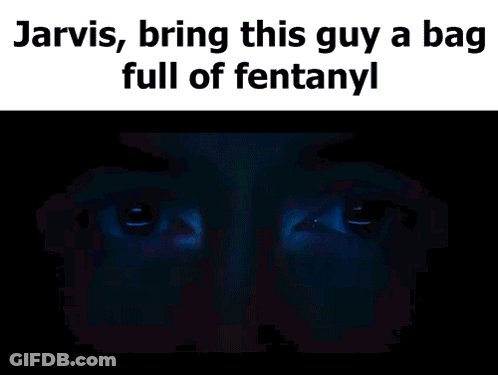 Jarvis Bringing Fentanyl Bag To Man With Tony Stark Picture GIF