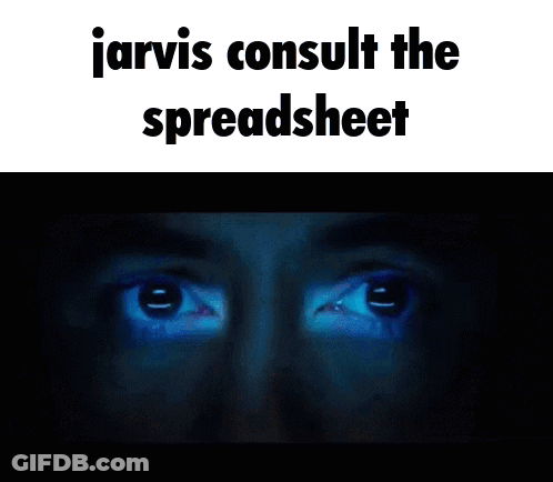 Jarvis Consult The Spreadsheet Is Written On A White Background GIF