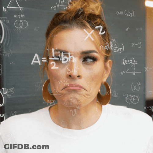 Jasmine Thinking Math Numbers GIF