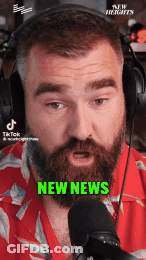 Jason And Travis Kelce Podcast Show GIF