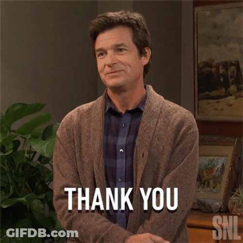 Jason Bateman Thank You GIF