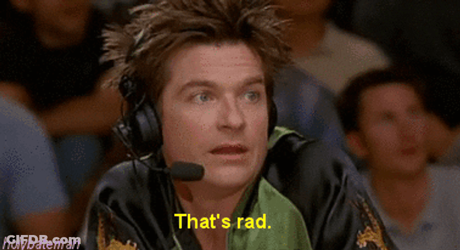 Jason Bateman That's Rad GIF