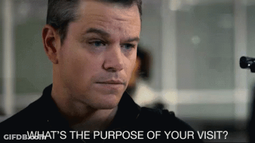 Jason Bourne Attempting To Enter A Building GIF