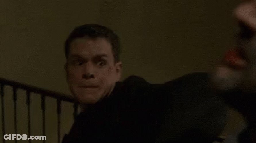 Jason Bourne Beating Up A Guy GIF