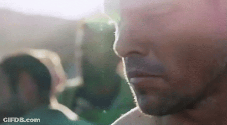 Jason Bourne Face Closeup Shot GIF