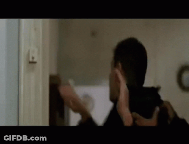 Jason Bourne Fighting With A Man GIF