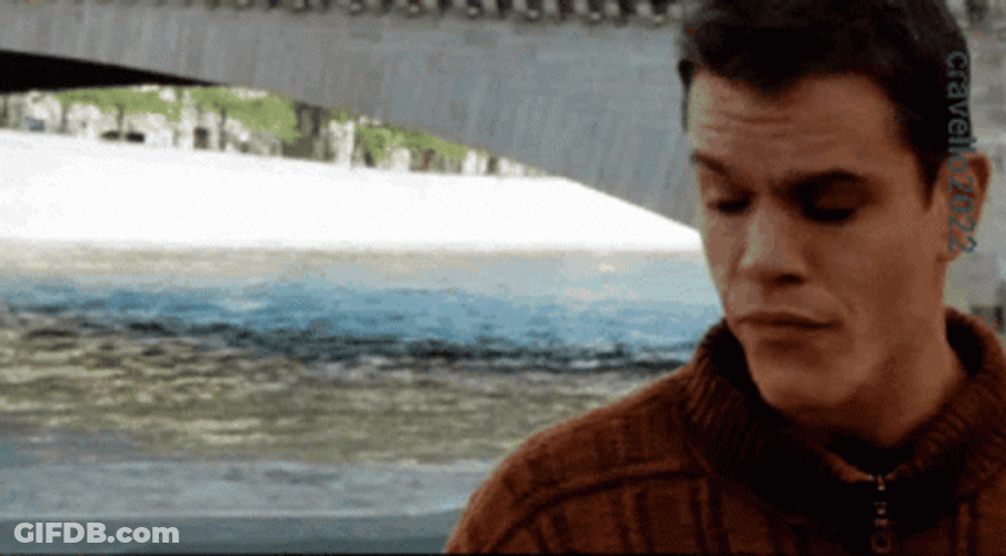 Jason Bourne I Dont Know GIF