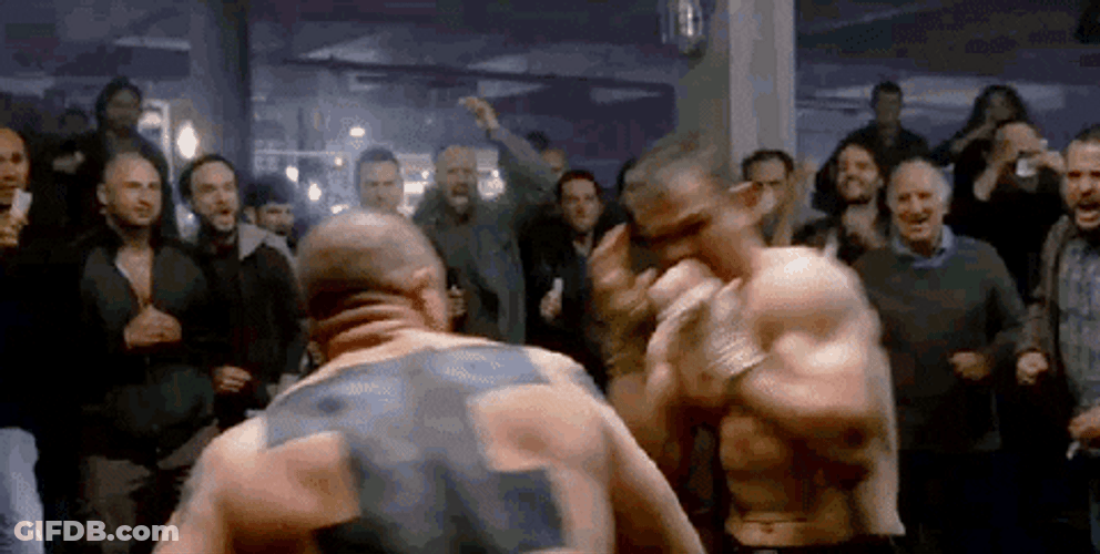 Jason Bourne In A Fight GIF