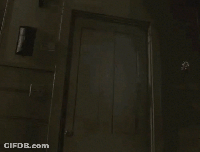 Jason Breaking Doors GIF