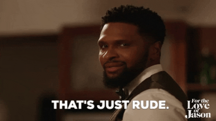 Jason Derulo That's Just Rude GIF