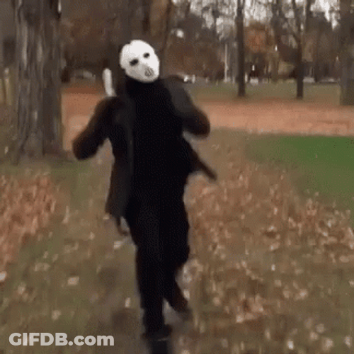 Jason In The Park Parody GIF