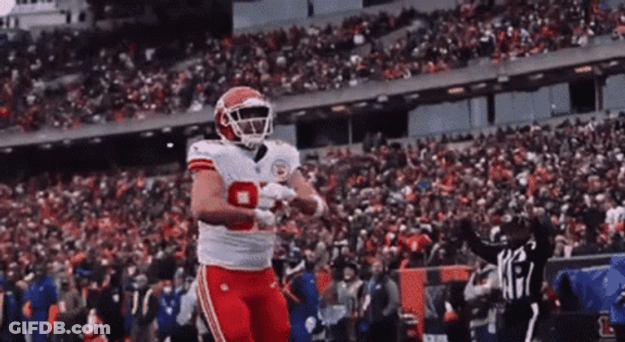 Jason Kelce Brother Travis Dancing With Teammate GIF