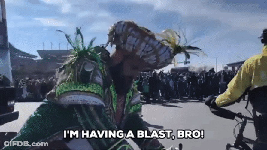 Jason Kelce Riding A Bicycle GIF