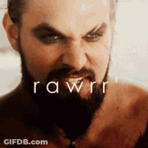 Jason Momoa As Khal Drogo Rawrs GIF