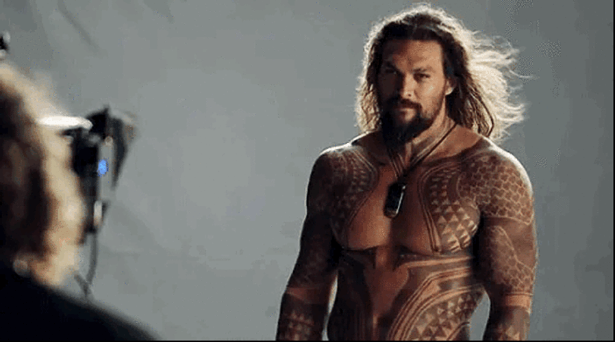 Jason Momoa Come On Photoshoot GIF