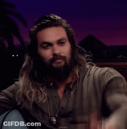 Jason Momoa Pointing Yes GIF