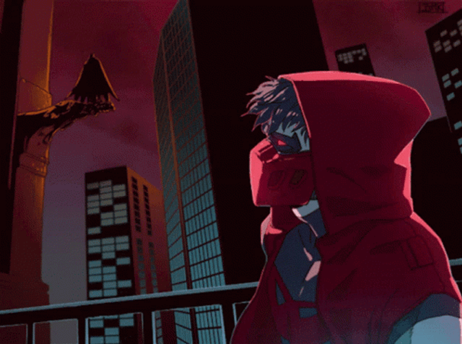 Jason Todd Red Hood Looking To The Side GIF