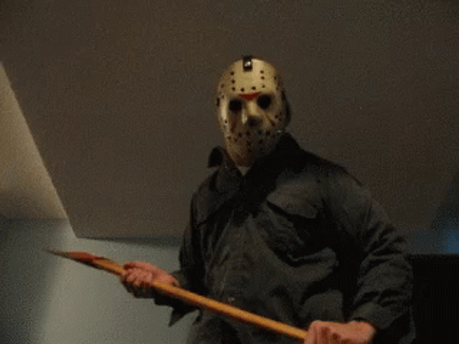 Jason Voorhees Friday The 13Th Axe GIF