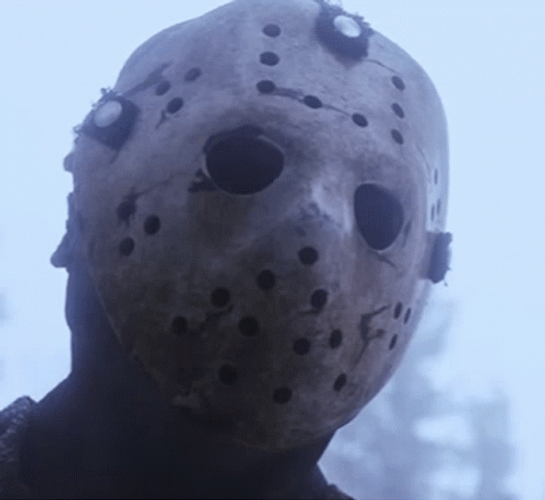Jason Voorhees Friday The 13Th Mask GIF