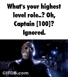 Jason Voorhees From Friday The 13Th Is Wearing A Hockey Helmet And Talking About His Highest Level Role GIF