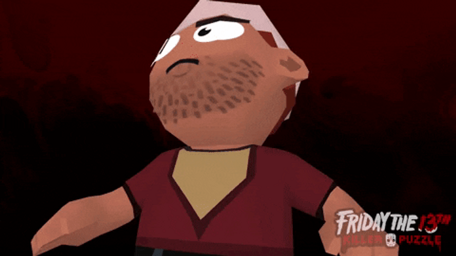 Jason Voorhees Killer Puzzle GIF