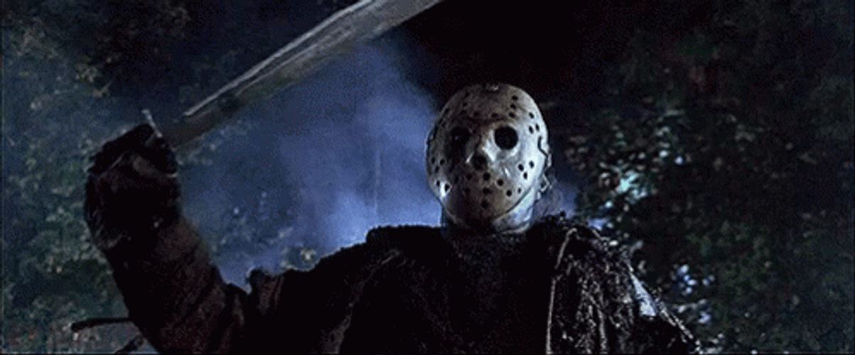 Jason Voorhees Machete GIF