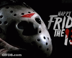 Jason Voorhees Mask Happy Friday The 13 GIF