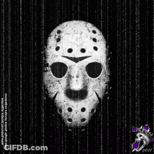 Jason Voorhees Mask GIF