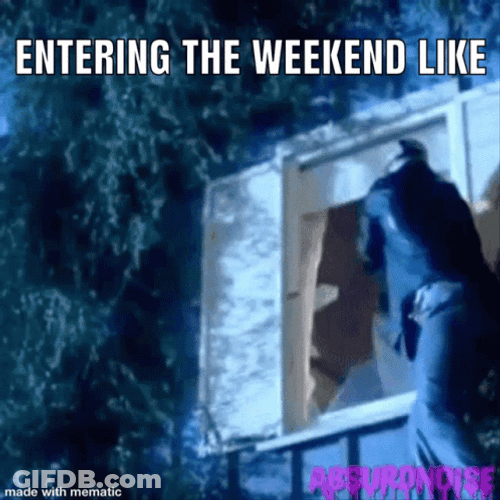 Jason Voorhees Weekend Meme GIF