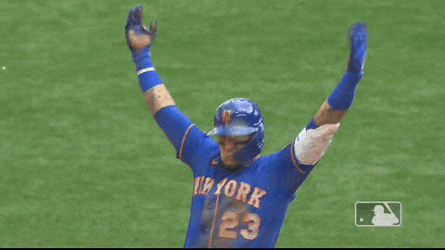 Javier Baez Calling People GIF