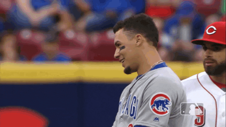 Javier Baez Charming Smile GIF