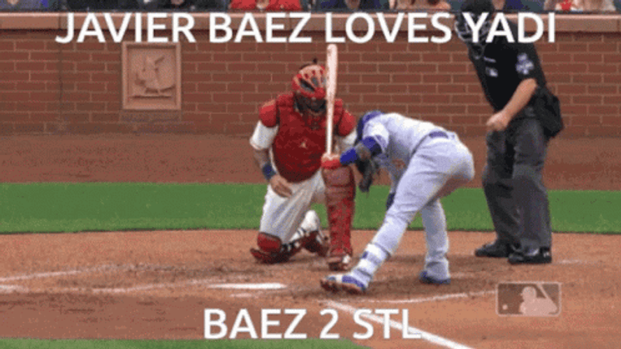 Javier Baez Playing Baseball GIF
