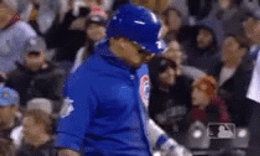 Javier Baez Pointing Number 1 GIF