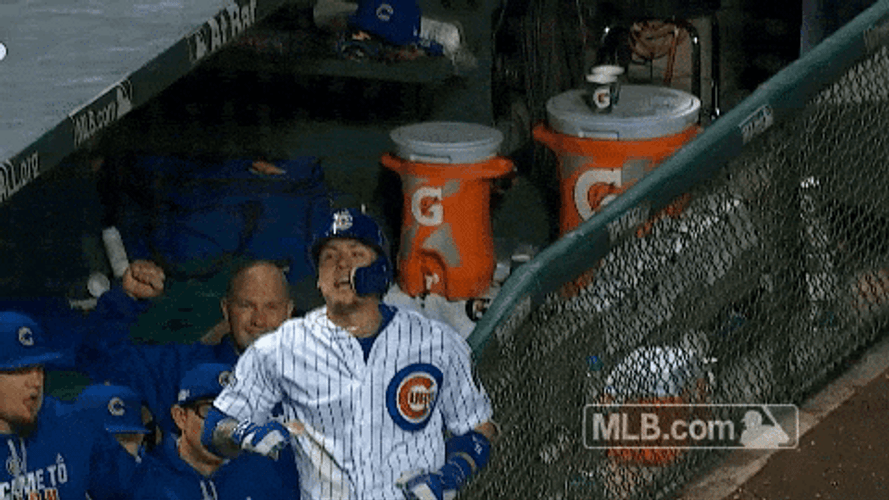 Javier Baez Pointing Using Fingers GIF