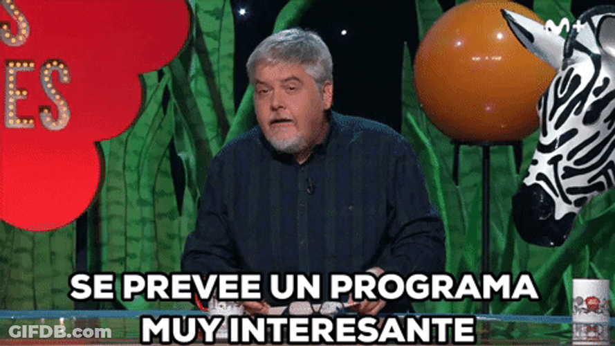 Javier Coronas Ya Wey Interesting Program Foreseen GIF