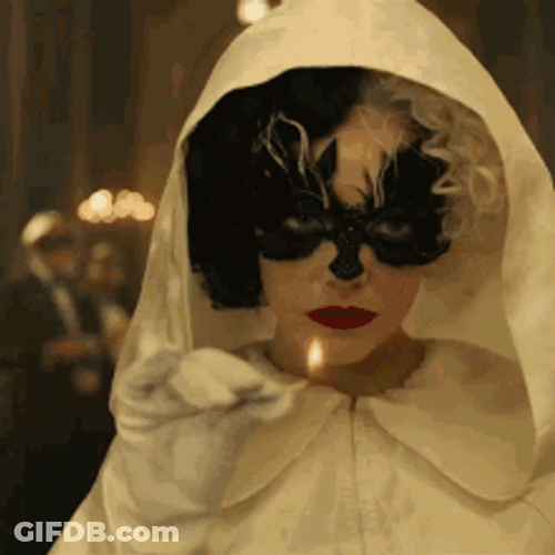 Jaw-Dropping Cruella Fire Transformation GIF