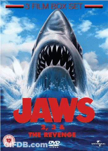 Jaws 2 3 And The Revenge DVD Box Set GIF