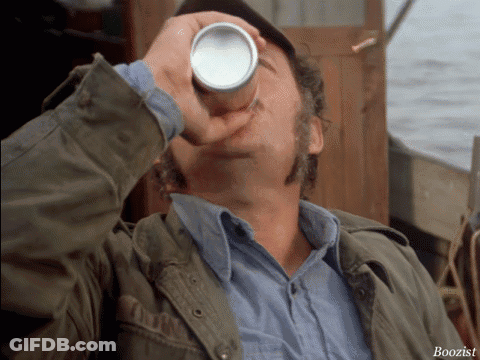 Jaws Poster Roy Scheider Robert Shaw Richard Dreyfuss GIF
