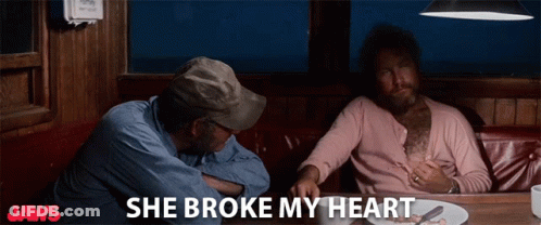 Jaws Poster Two Men At Table With Food GIF