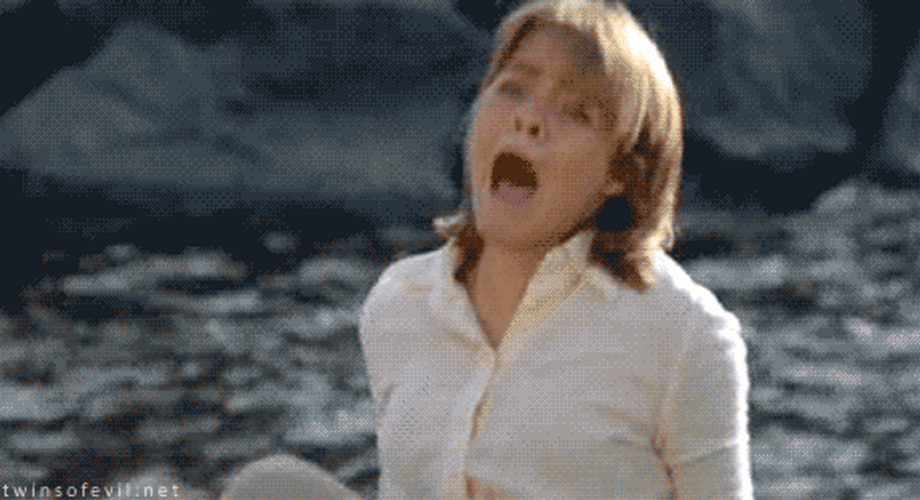 Jaws Shark Attack Screaming GIF