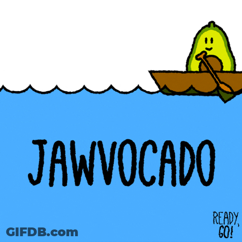 Jawvocado Dancing Shark Attack GIF