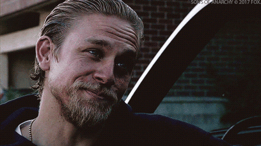 Jax Teller Charlie Hunnam Handsome Smile GIF