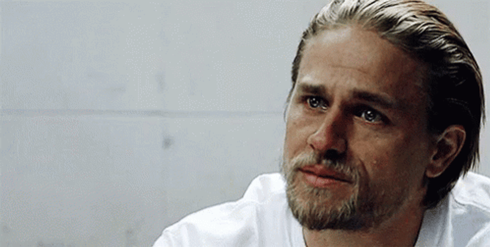 Jax Teller Charlie Hunnam Sad Crying GIF
