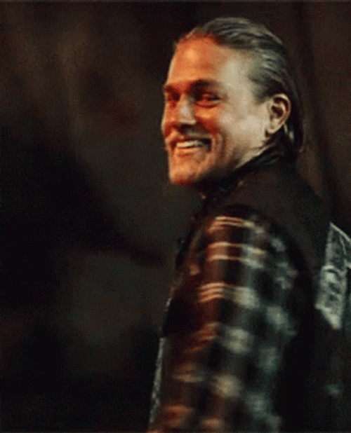 Jax Teller Smiling Sweetly Sons Of Anarchy GIF