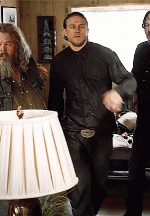 Jax Teller Sons Of Anarchy Boss Walk GIF