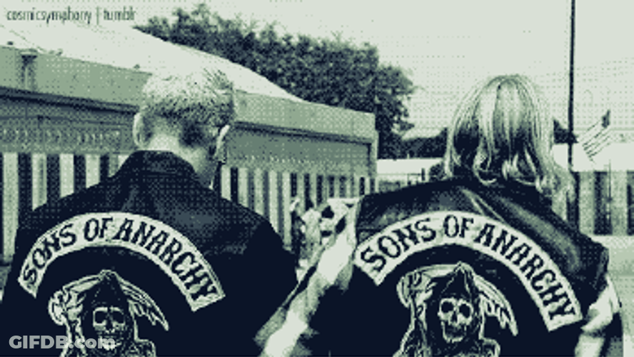Jax Teller Walking Away Sons Of Anarchy GIF