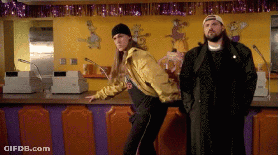 Jay And Silent Bob Funny Dance GIF